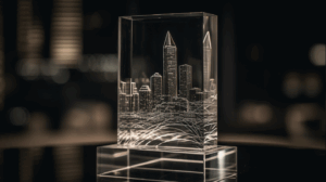Crystal and Glass Awards Elegance for Atlanta Businesses